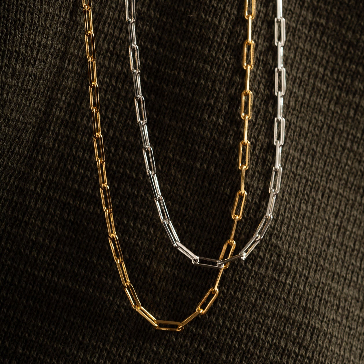 COLAR MASCULINO ELOS LISOS 70CM