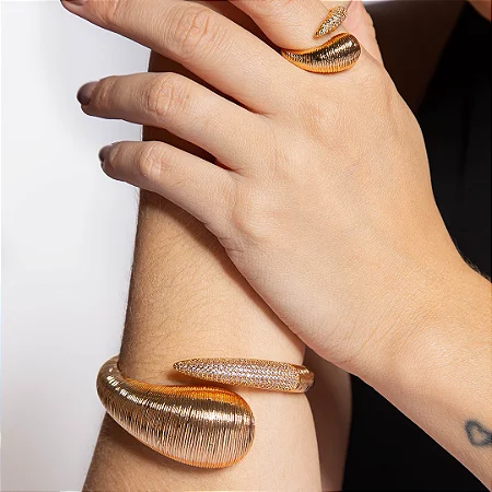 ANEL SNAKE CRAVEJADO