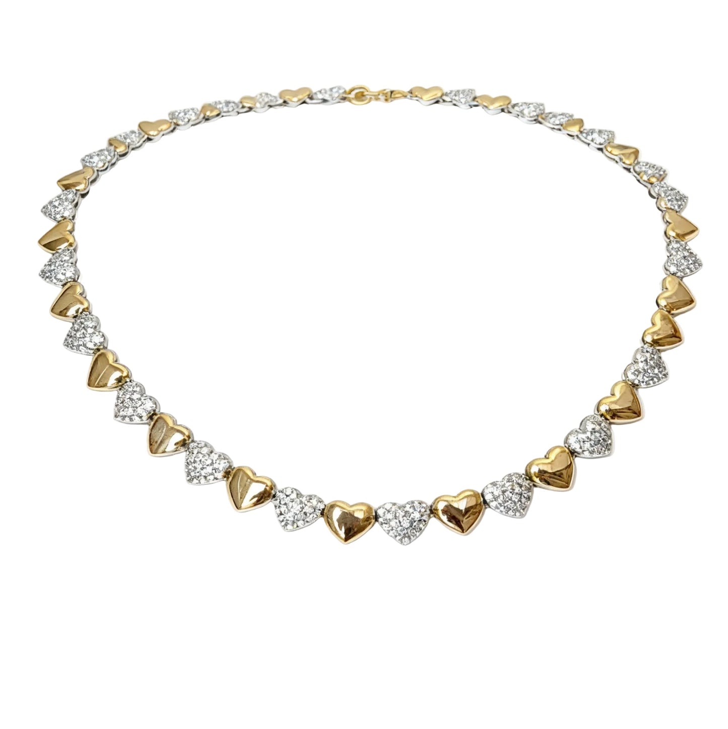 CHOCKER CORAÇÕES LISOS E CRAVEJADOS - DOIS BANHOS