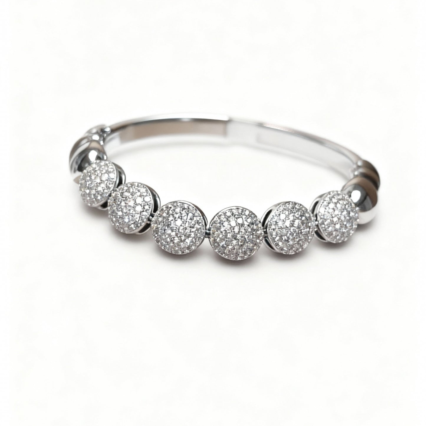 PULSEIRA BOLINHAS LISAS E CRAVEJADAS RÓDIO