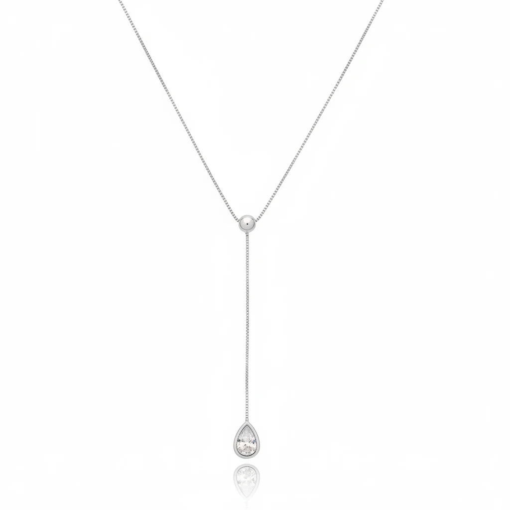 COLAR GRAVATA PINGENTE GOTA