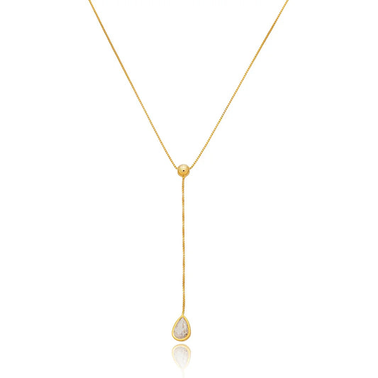 COLAR GRAVATA PINGENTE GOTA