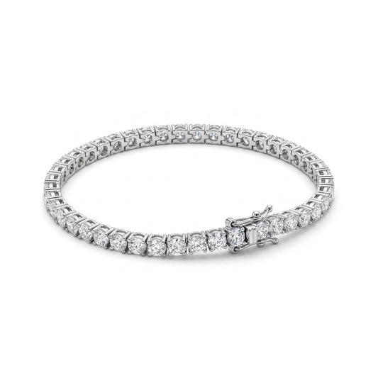 PULSEIRA RIVIERA PRATA 925 BANHO EM RÓDIO