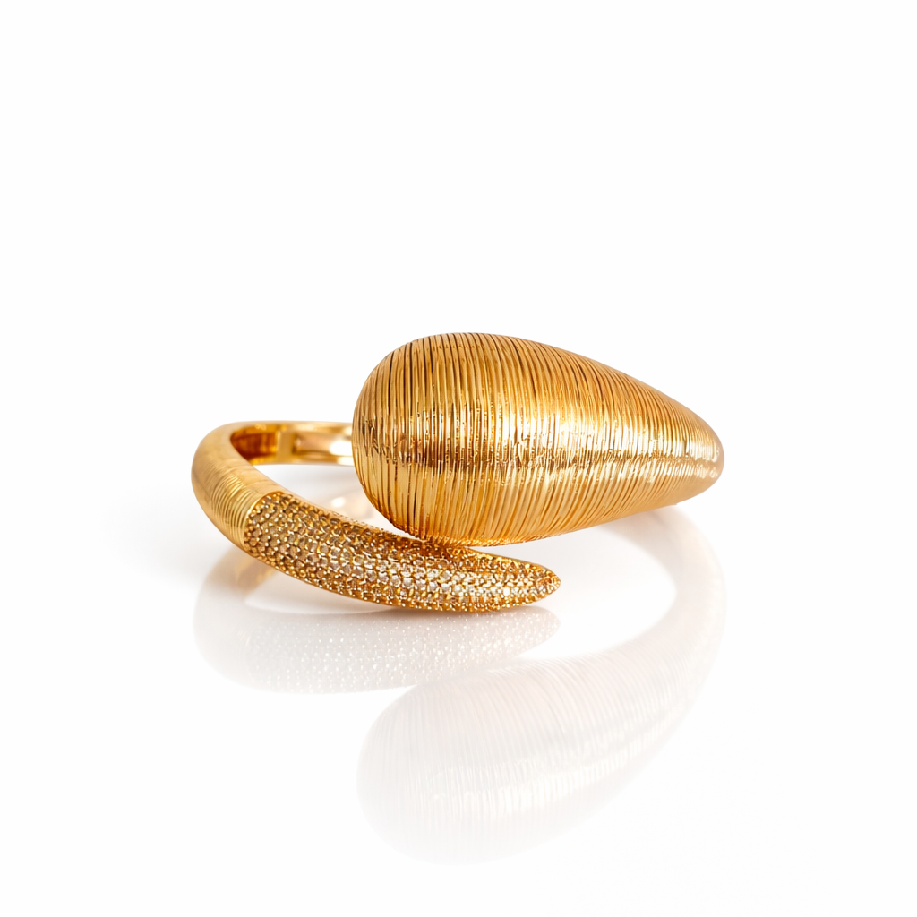 BRACELETE SNAKE CRAVEJADO