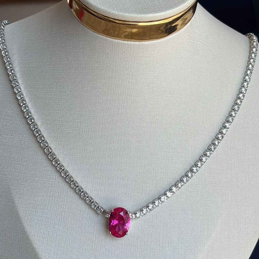 RIVIERA COM PEDRA OVAL CENTRAL