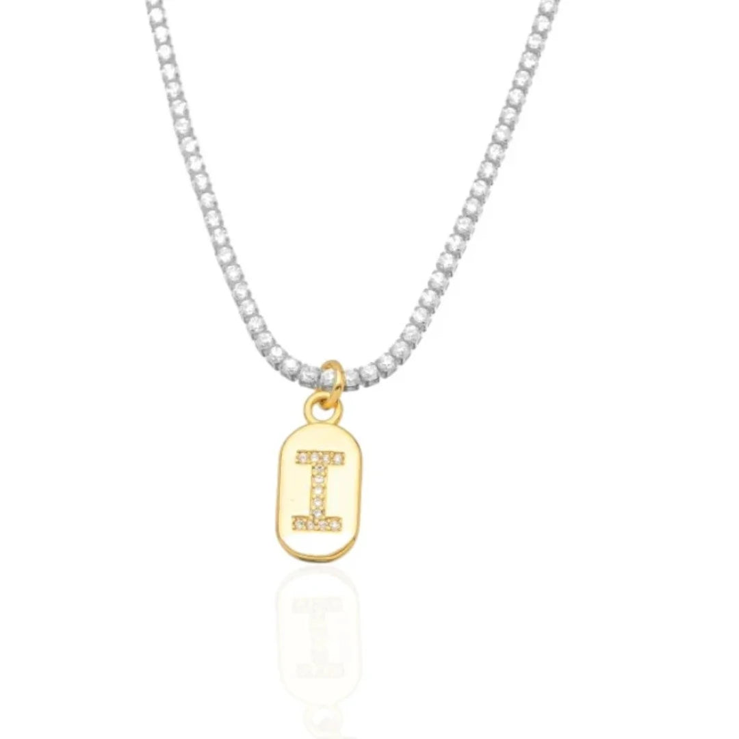 CHOCKER RIVIERA PINGENTE LETRA DOIS BANHOS