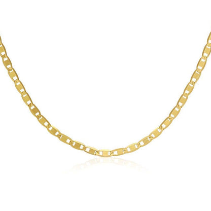 PULSEIRA MASCULINA PIASTRINE BANHO EM OURO 18K