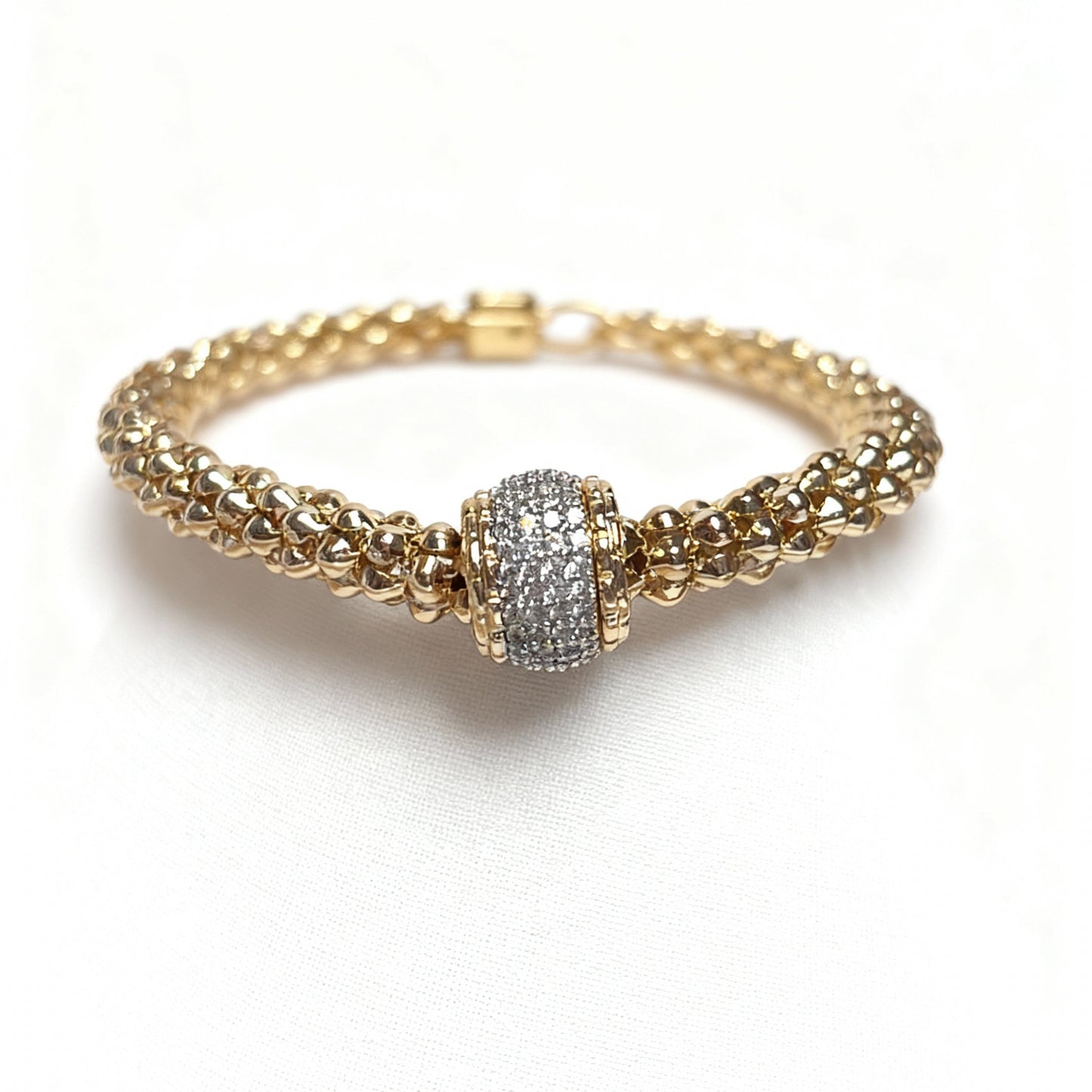 PULSEIRA DETALHADA ZIRCÔNIAS DOIS BANHOS