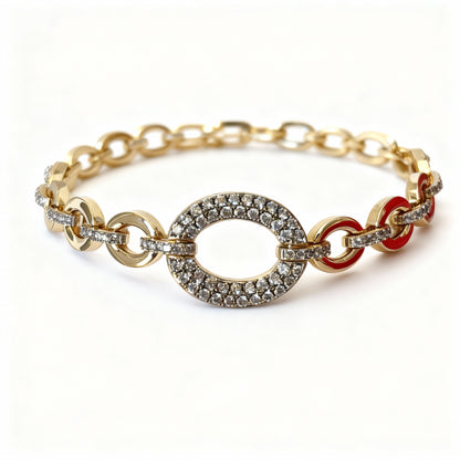 PULSEIRA CORRENTE CENTRO CRAVEJADA