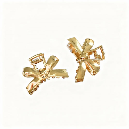 PAR DE PIRANHA LAÇO DOURADA