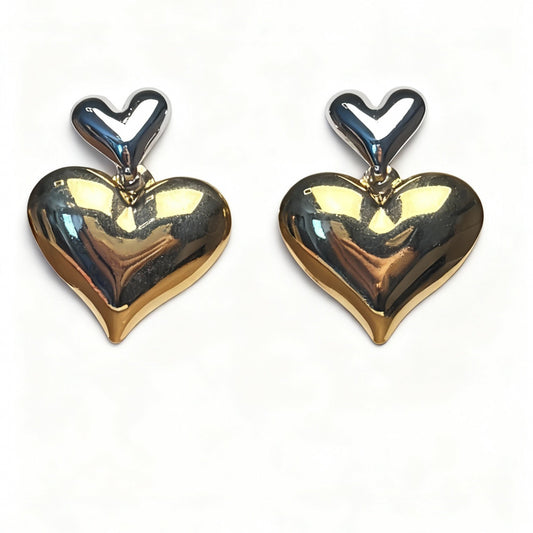 BRINCO CORAÇÕES DOIS BANHOS